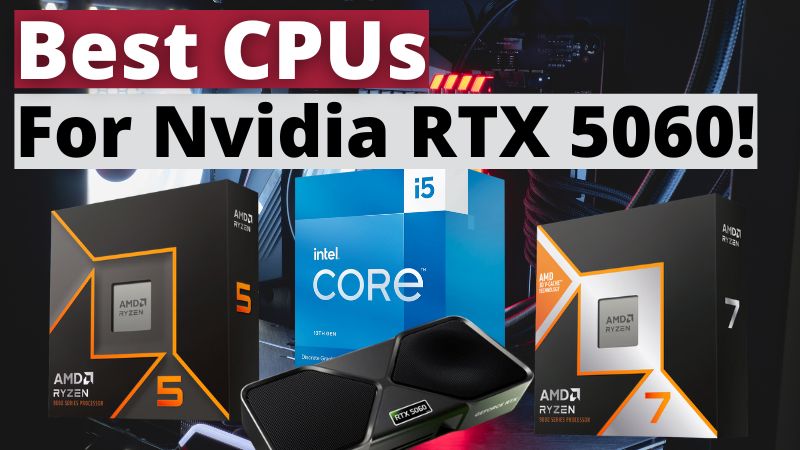 Best CPUs For Radeon rtx 5060